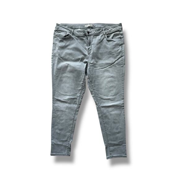 Primark Denim Co Women's Light Gray Stretch Jegging Denim Jeans Size 16 - Picture 1 of 5